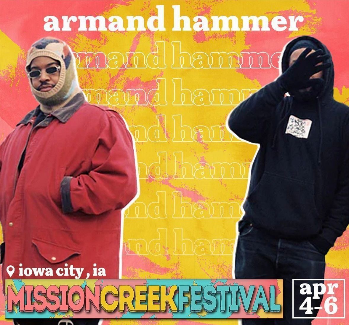 MCF presents Armand Hammer Tickets at Gabe's in Iowa City by Gabe's Tixr