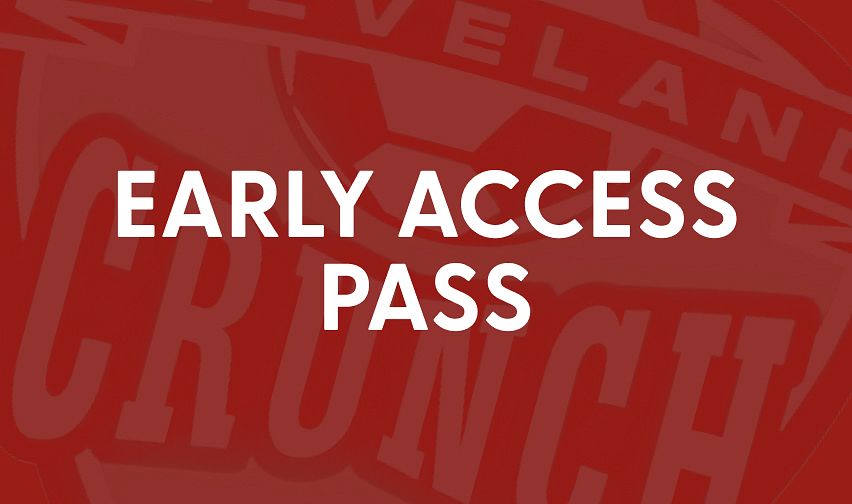 Early Access Pass Tickets at Soccer Sportsplex GA in North Olmsted by Cleveland Crunch Tixr