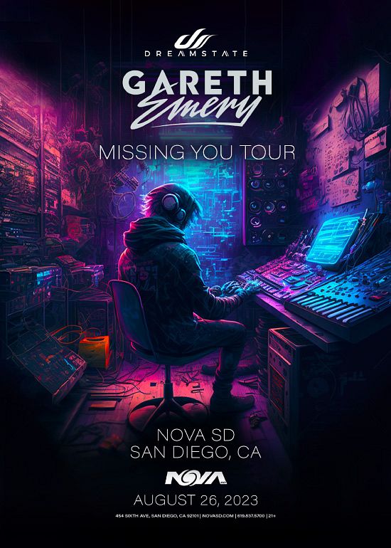 Gareth Emery Tickets at Nova SD in San Diego by Nova SD Tixr