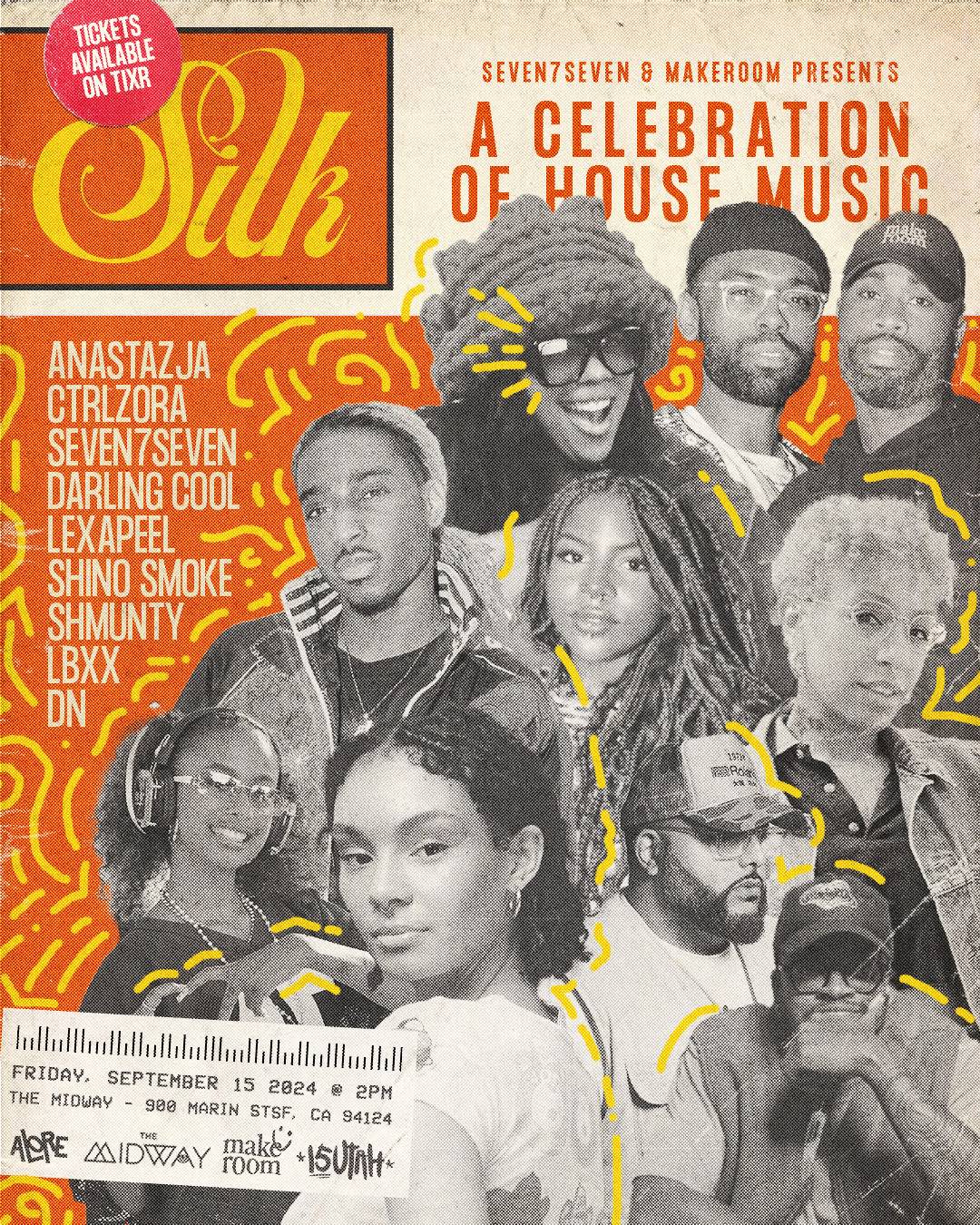 Silk: A Celebration of House Music Tickets at The Midway in San ...