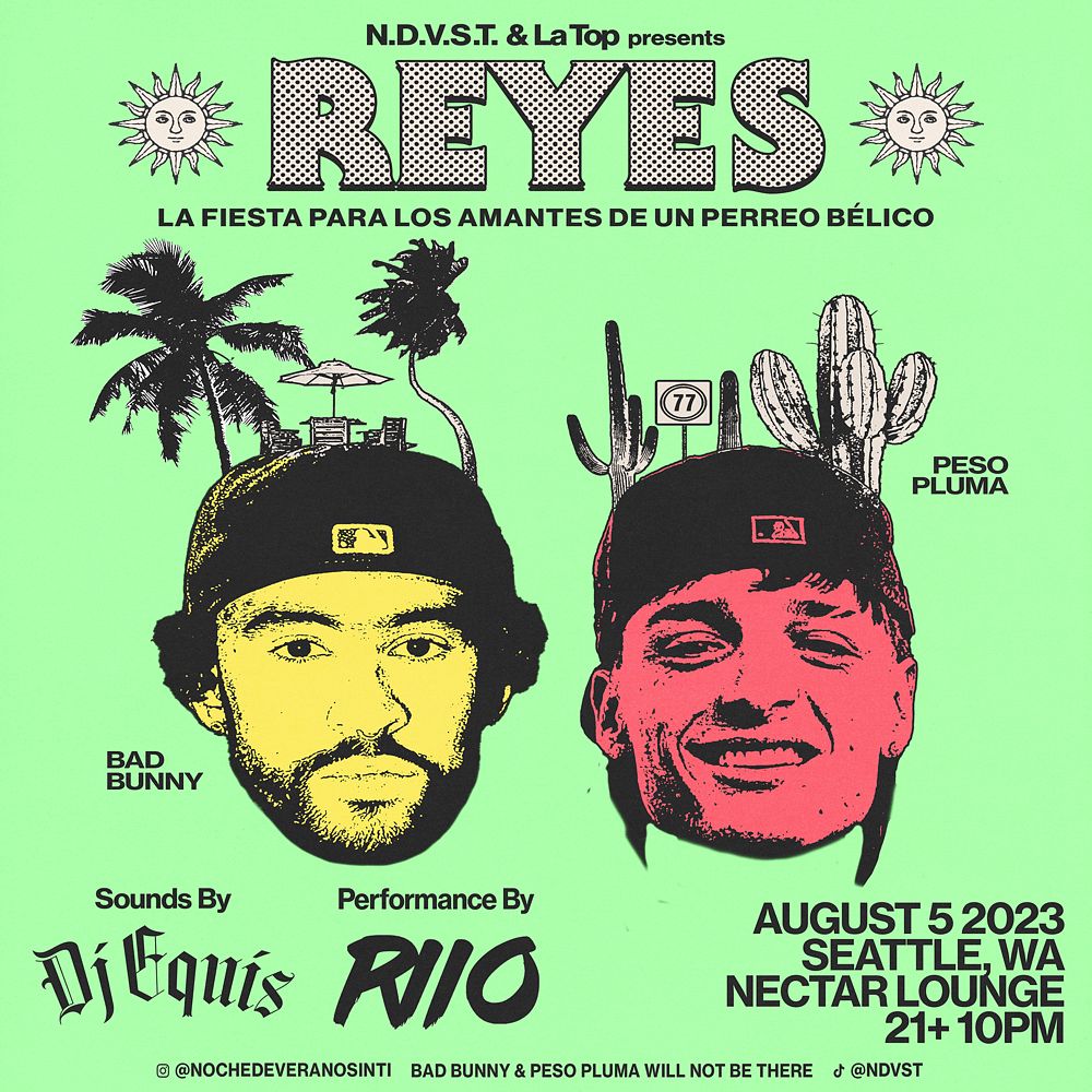 Reyes Feat Dj Equis W Riio Tickets At Nectar Lounge In Seattle By