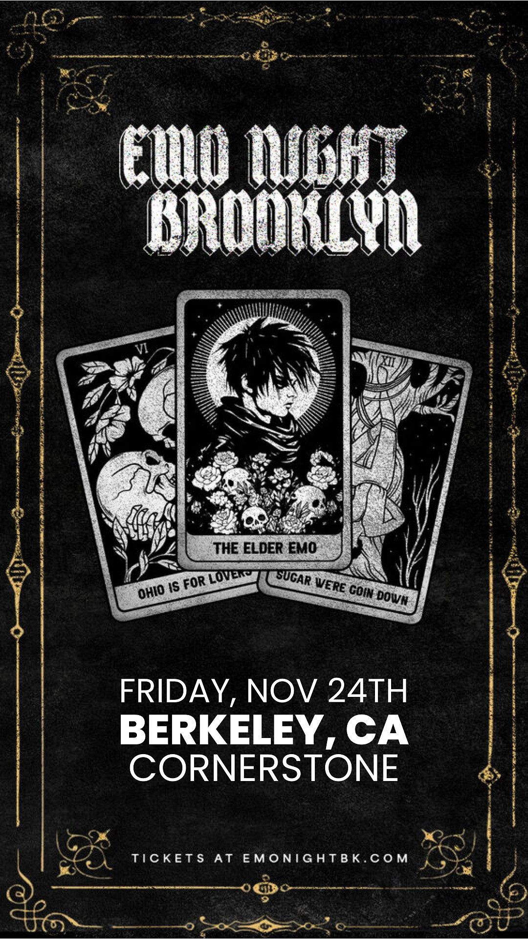 Emo Night Brooklyn Tickets At Cornerstone In Berkeley By Cornerstone ...