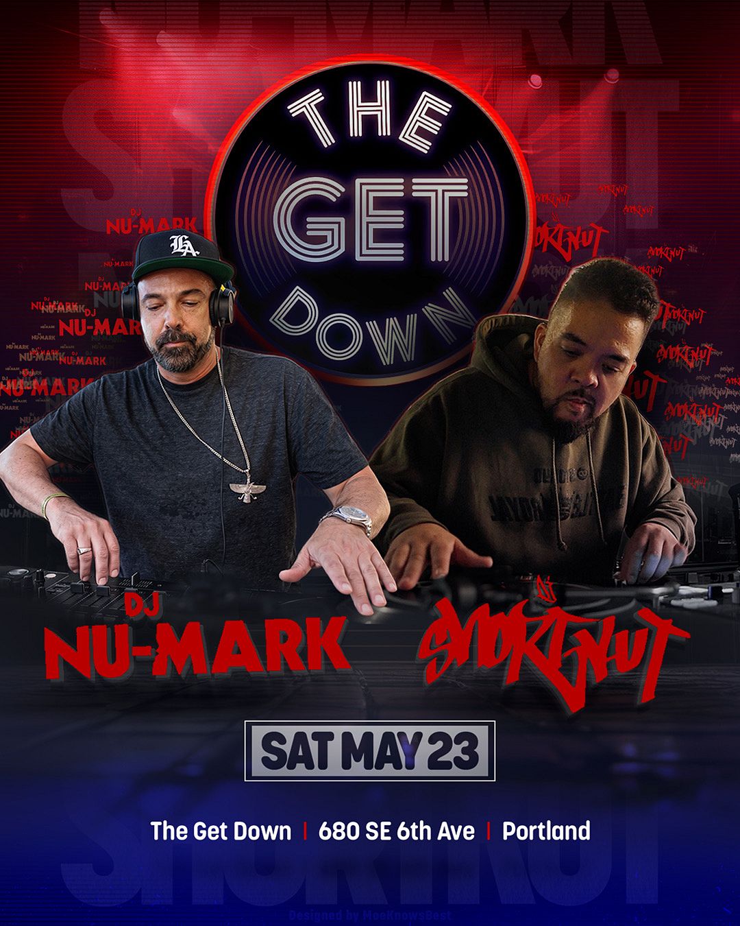 DJ Nu-Mark & DJ Shortkut Tickets at The Get Down in Portland by