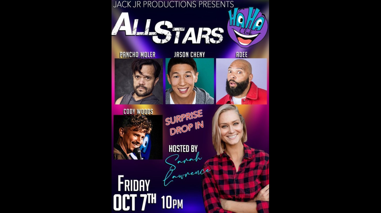 Jack Jr. presents All Stars Tickets at Ha Ha Comedy Club in Los