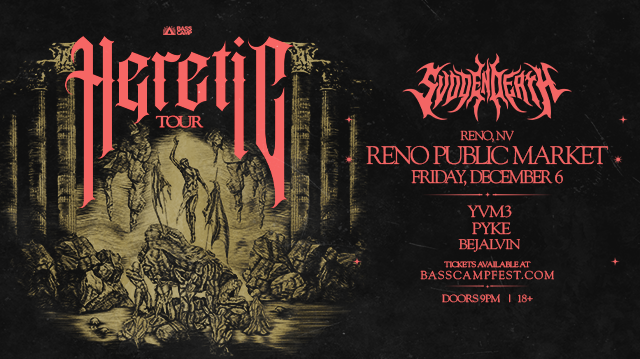 SVDDEN DEATH Heretic Tour Tickets at Reno Public Market in Reno by Bass ...