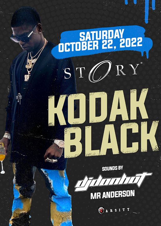 Kodak Black Tickets at Story in Miami Beach by STORY Tixr