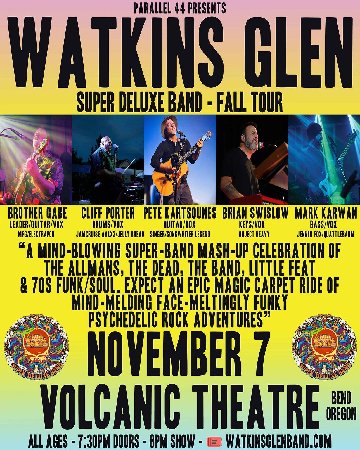 WATKINS GLEN SUPER DELUXE ALLSTAR BAND Tickets | Tixr