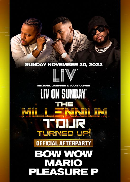 Millennium Tour Afterparty Tickets at LIV in Miami Beach by LIV Tixr