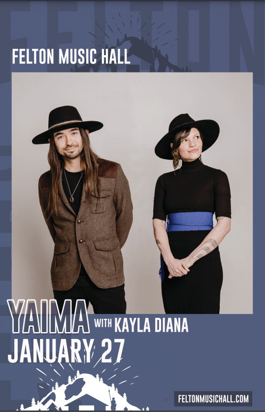 Yaima Tickets at Felton Music Hall in Felton by Felton Music Hall Tixr Yaima Tickets at Felton Music Hall in Felton by Felton Music Hall Tixr