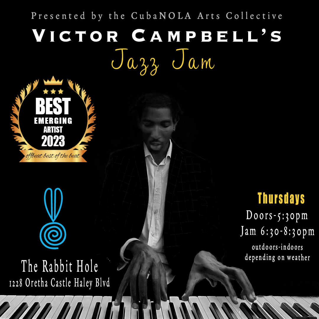 Victor Campbell Latin Jazz Jam 3.28.24 Tickets at The Rabbit Hole in