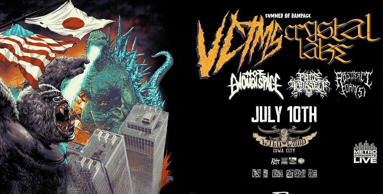 CRYSTAL KING 　　コンサートパンフレット Crystal Lake & VCTMS w/ Not Enough Space, Face Yourself & Abstract