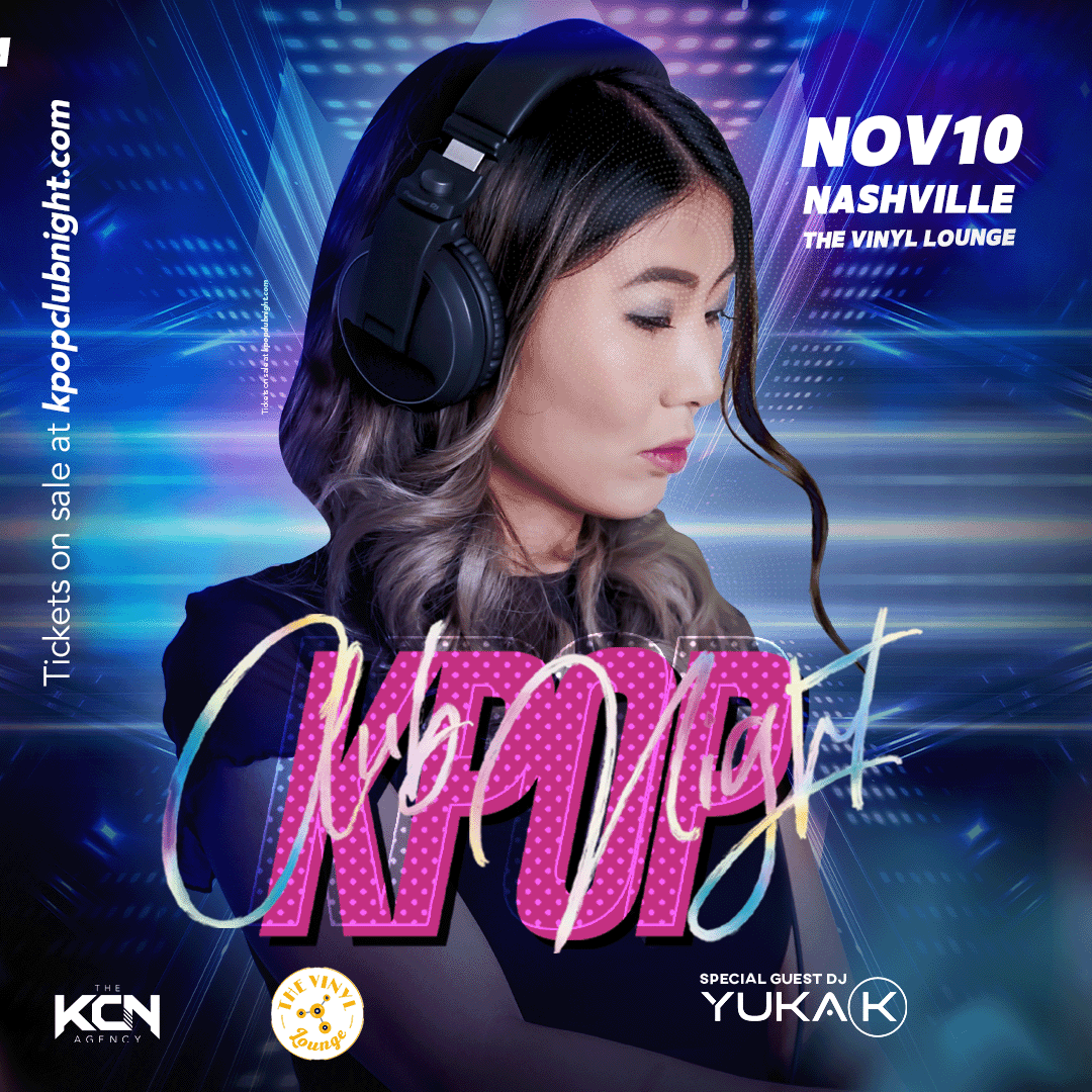 KPOP Club Night with Special Guest DJ Yuka K Tickets at The Vinyl