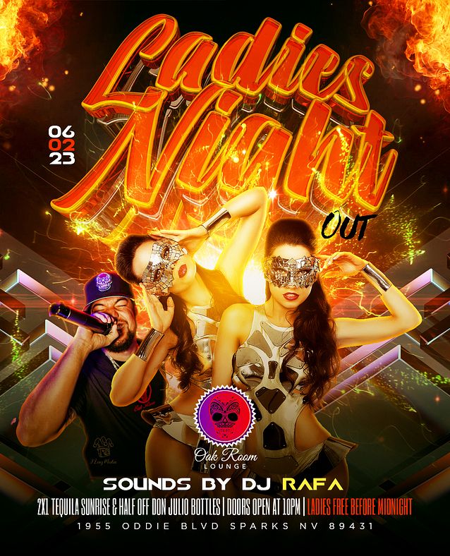 Ladies Night Out Tickets at Oak Room Lounge in Sparks by Oakroom Lounge (Reno) Tixr
