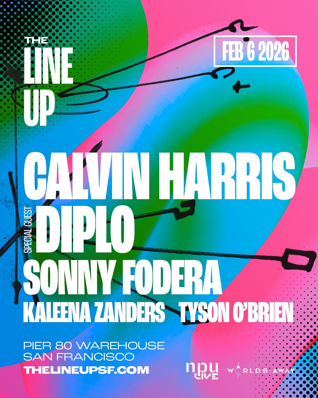 The Lineup: Calvin Harris, Diplo, Sonny Fodera