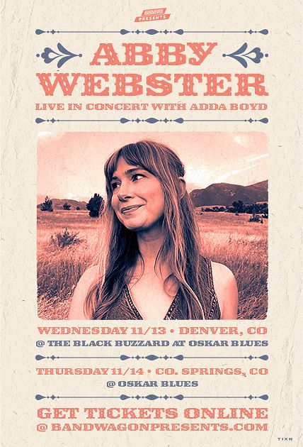 Abby Webster, Adda Boyd (Colorado Springs) Tickets at The Basement at ...