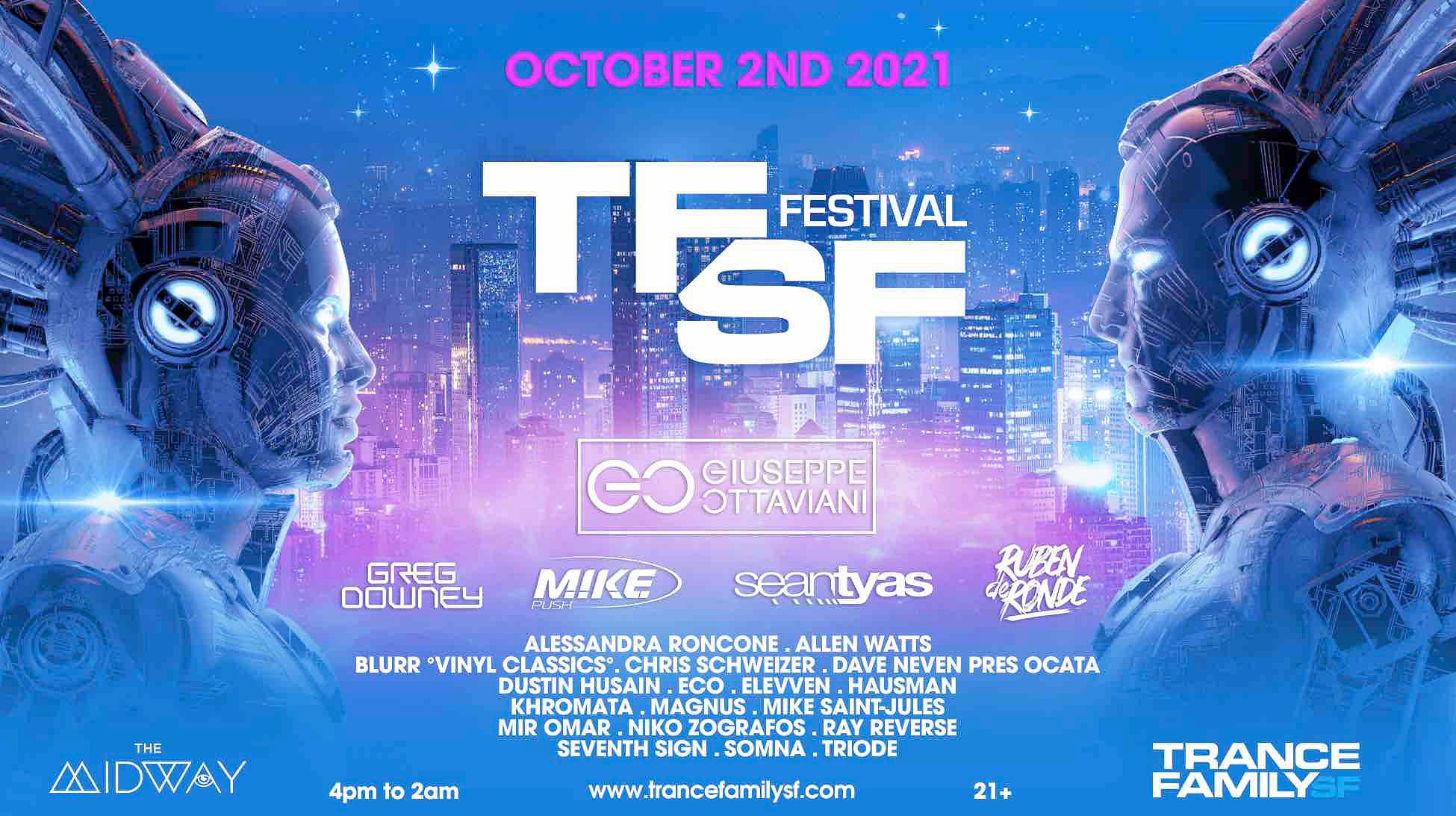 Trance Family SF Festival Tickets at The Midway in San Francisco by The