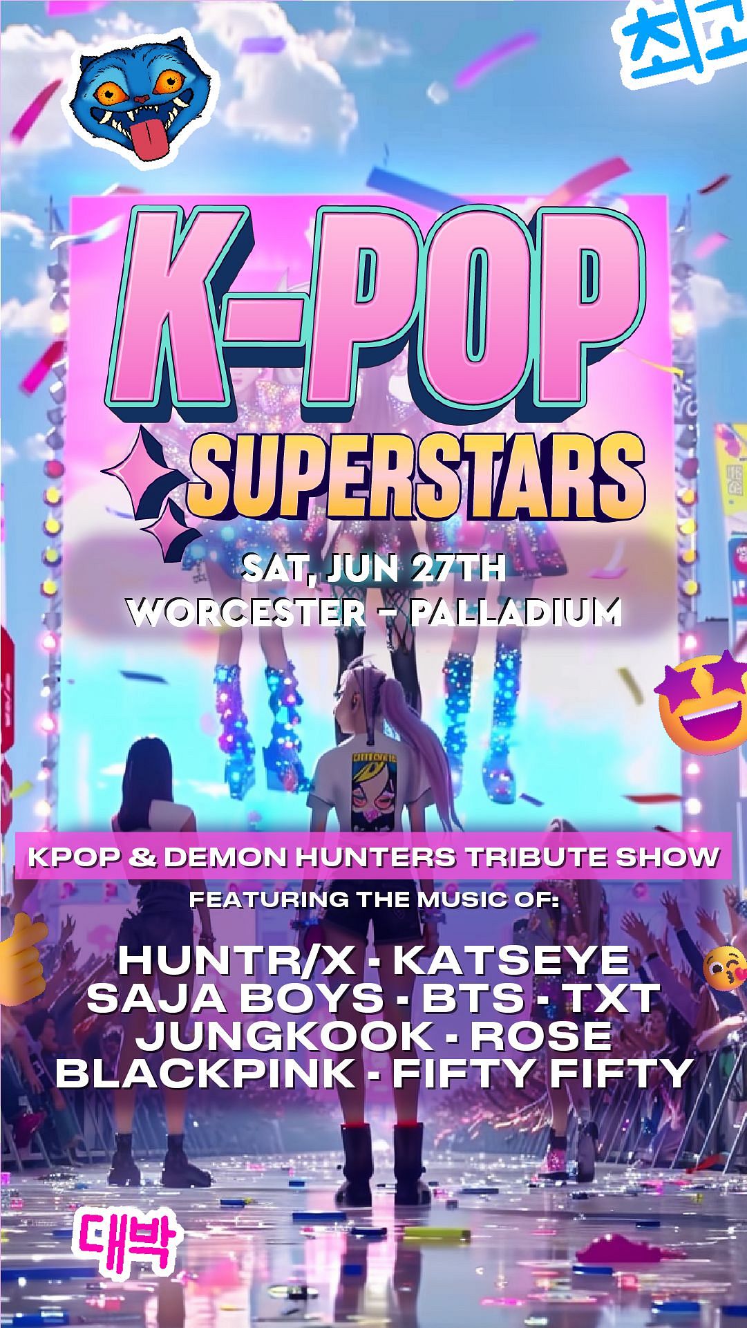 K-POP・アジア RT-119719 K-POP SUPERSTARS Tickets at The Palladium in Worcester by The