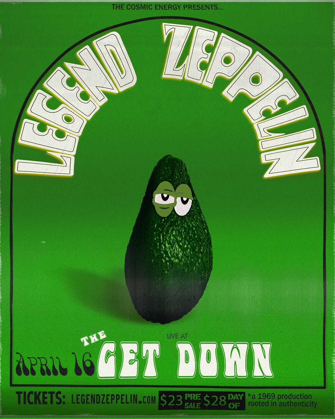 Legend Zeppelin Tickets at The Get Down in Portland by The Get