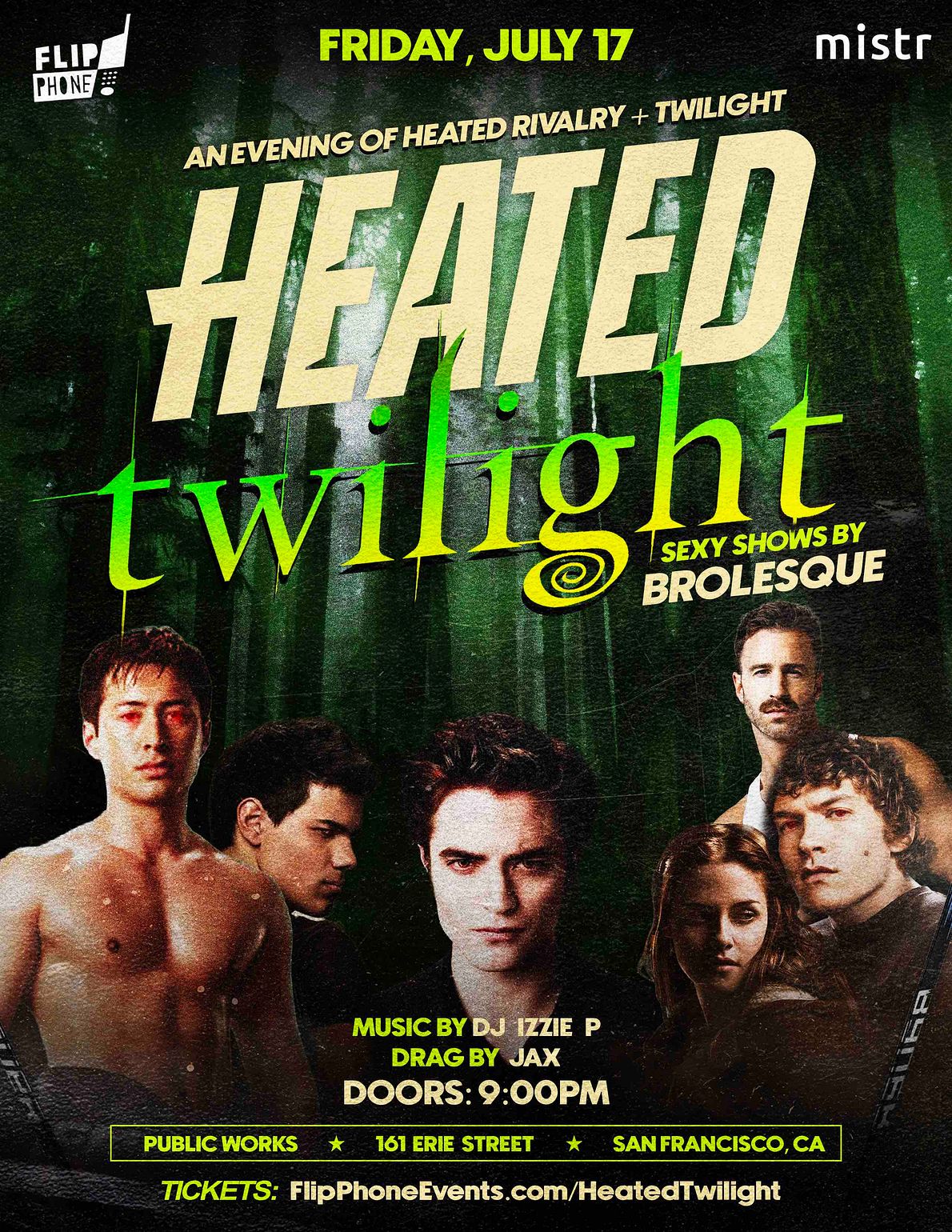 *twilight*ページ Heated Twilight Tickets at Public Works in San Francisco by Public