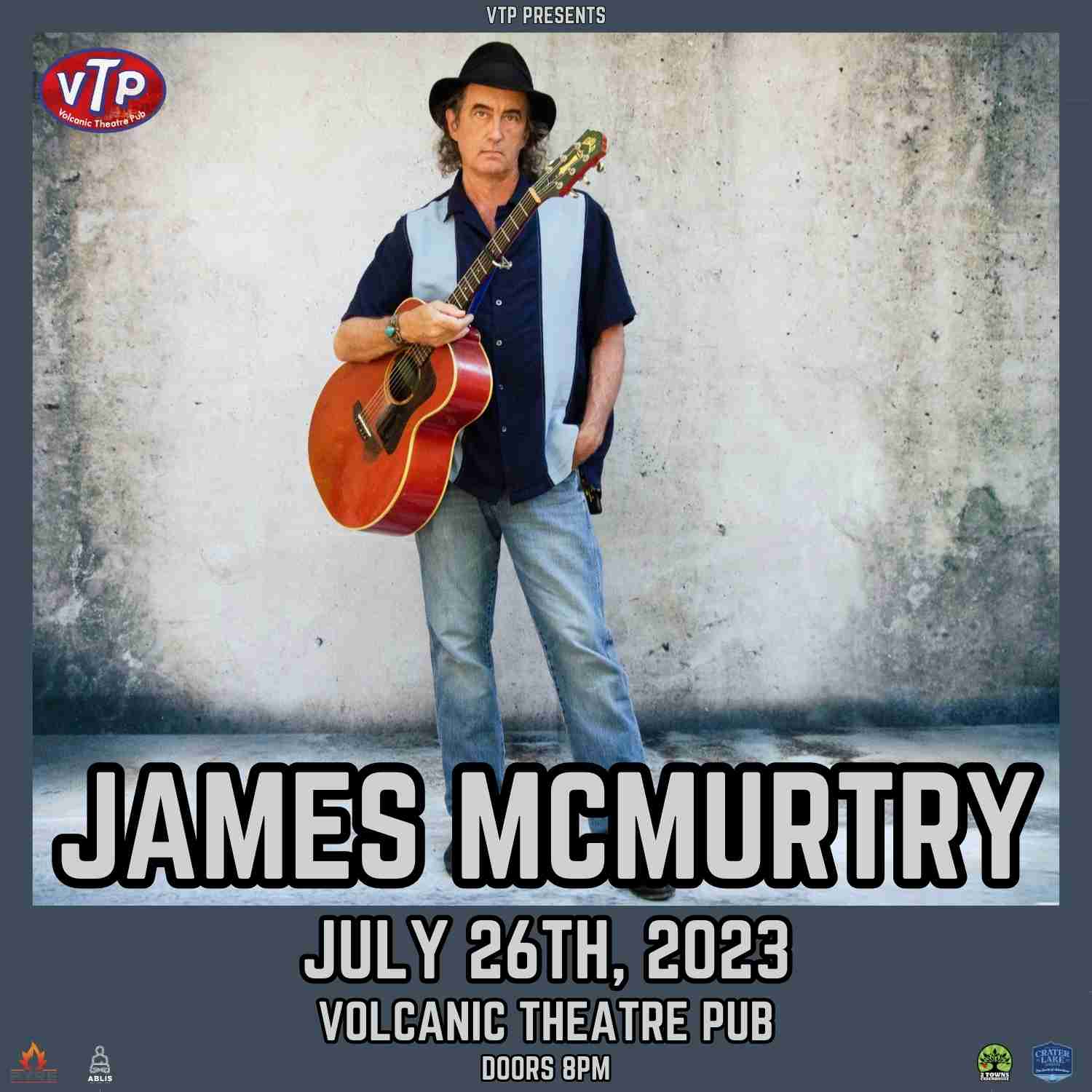 James McMurtry with BettySoo Tickets at Volcanic Theater Pub in Bend by