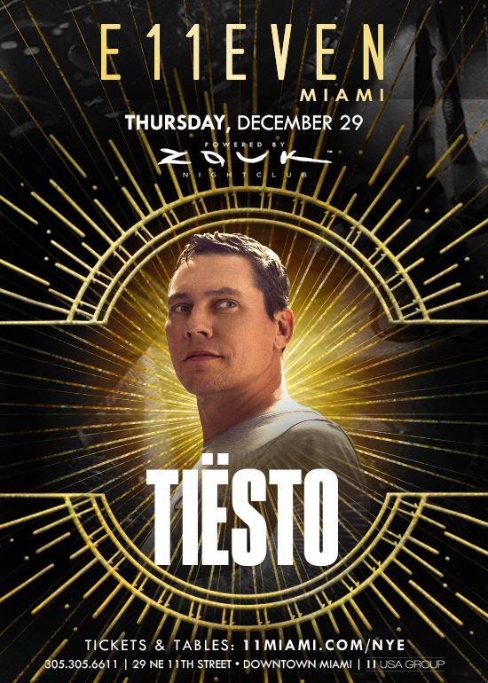 NYE 2023 FT. TIËSTO Tickets at E11EVEN Miami in Miami by 11 Miami Tixr