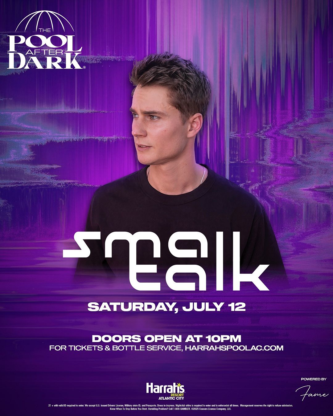 DJ SMALL TALK at The Pool After Dark Saturday, July 12, 2025