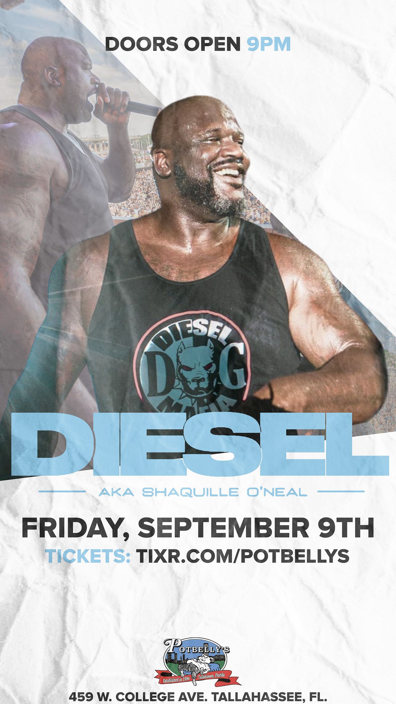 Diesel (Shaquille O'Neal) Aspen – Belly Up Aspen – Feb 29, 2020