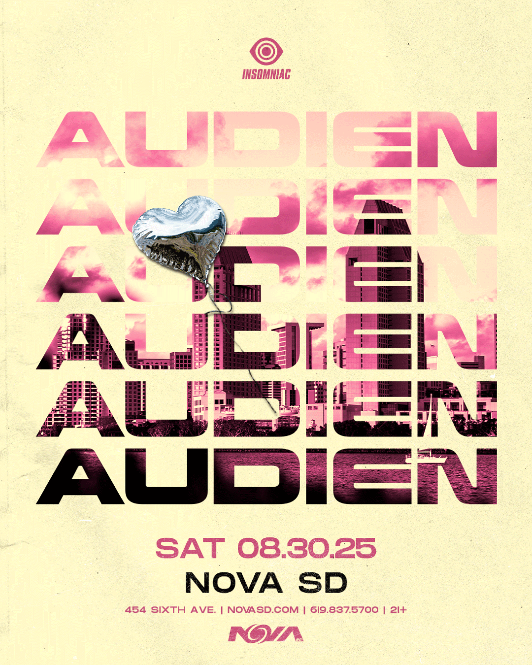 Audien Tickets at Nova SD in San Diego by Nova SD | Tixr