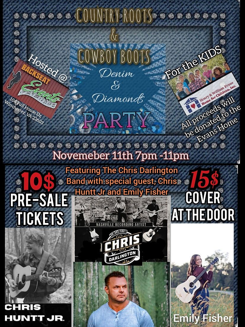 Country Roots & Cowboy Boots Tickets at Backseat Events in Winchester ...