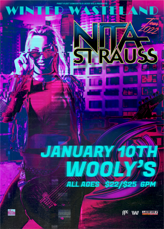 Nita Strauss Winter Wasteland Tour Tickets at Wooly's in Des Moines