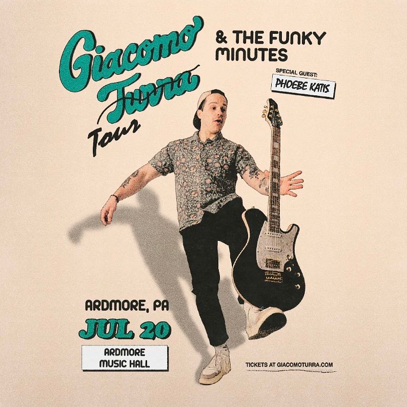 Giacomo Turra & The Funky Minutes Tickets at Ardmore Music Hall in ...