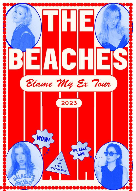 The Beaches Blame My Ex Tour Tickets at Tide & Boar Ballroom in