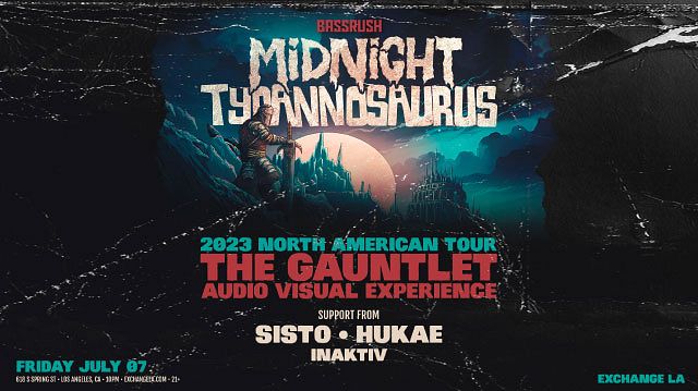 Midnight Tyrannosaurus: The Gauntlet Tour Tickets at Exchange LA in Los ...