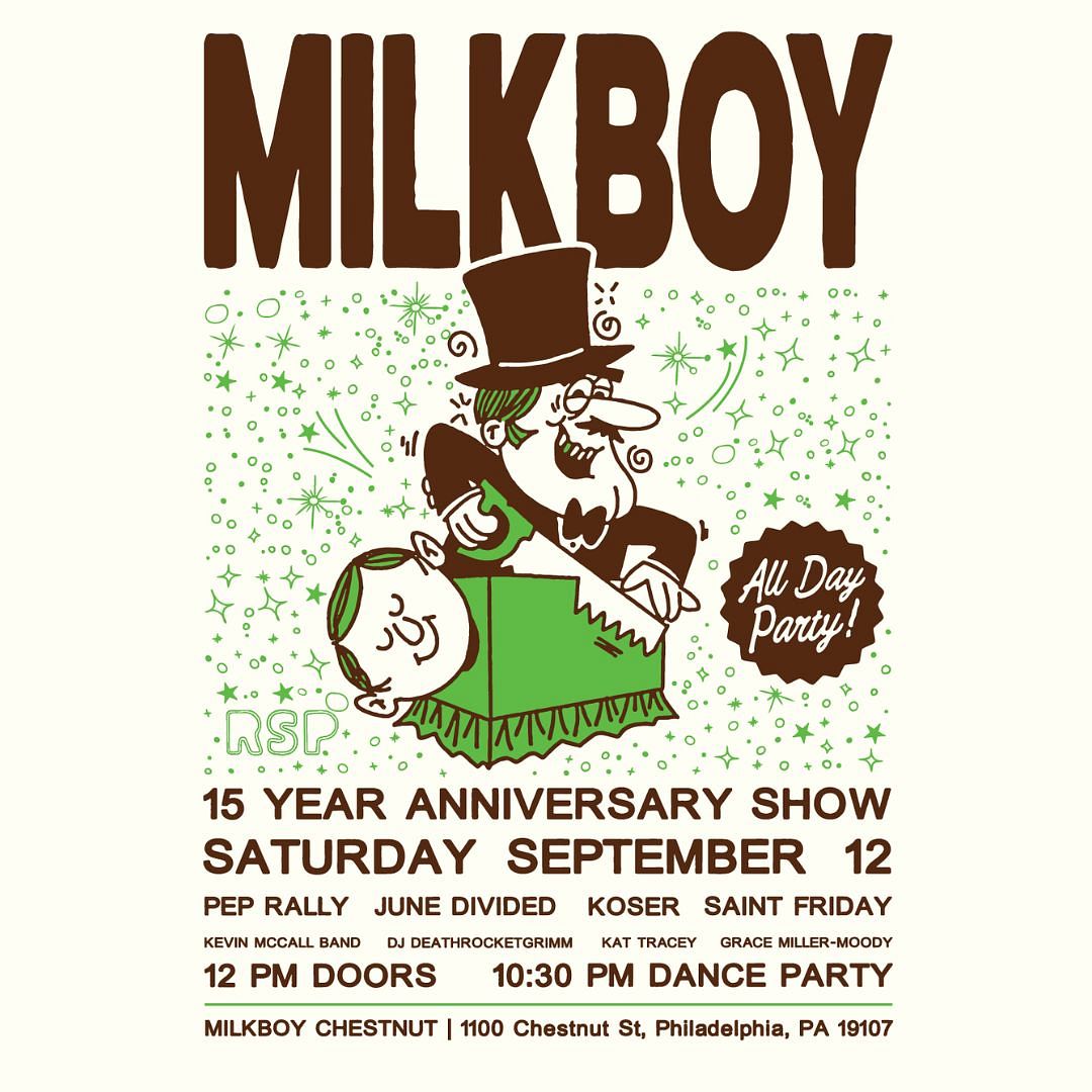 Milkboy 15th Anniversary Party