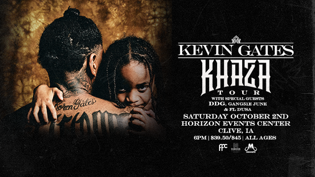 Kevin Gates - Khaza Tour Tickets At Horizon Events Center In Clive By ...