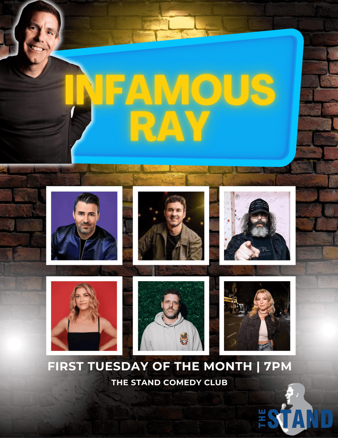 Infamous Ray Tickets at The Stand - Upstairs, (212) 677-2600 in New ...