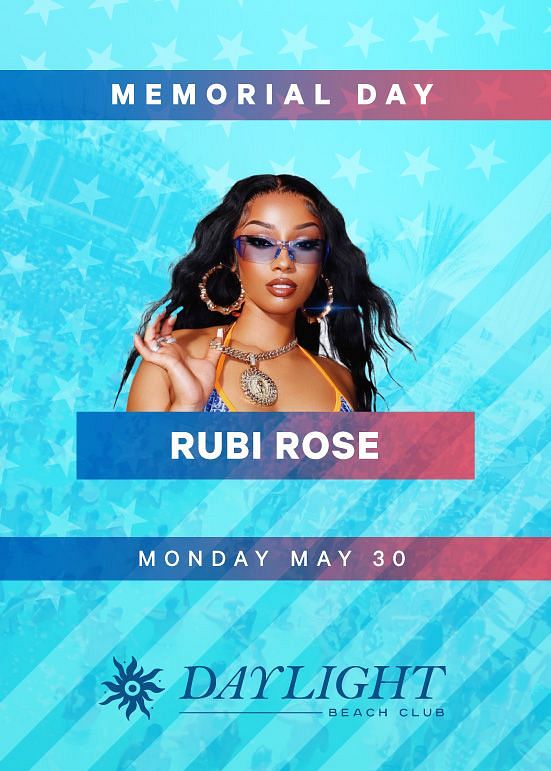 RUBI ROSE at Daylight Beach Club thumbnail