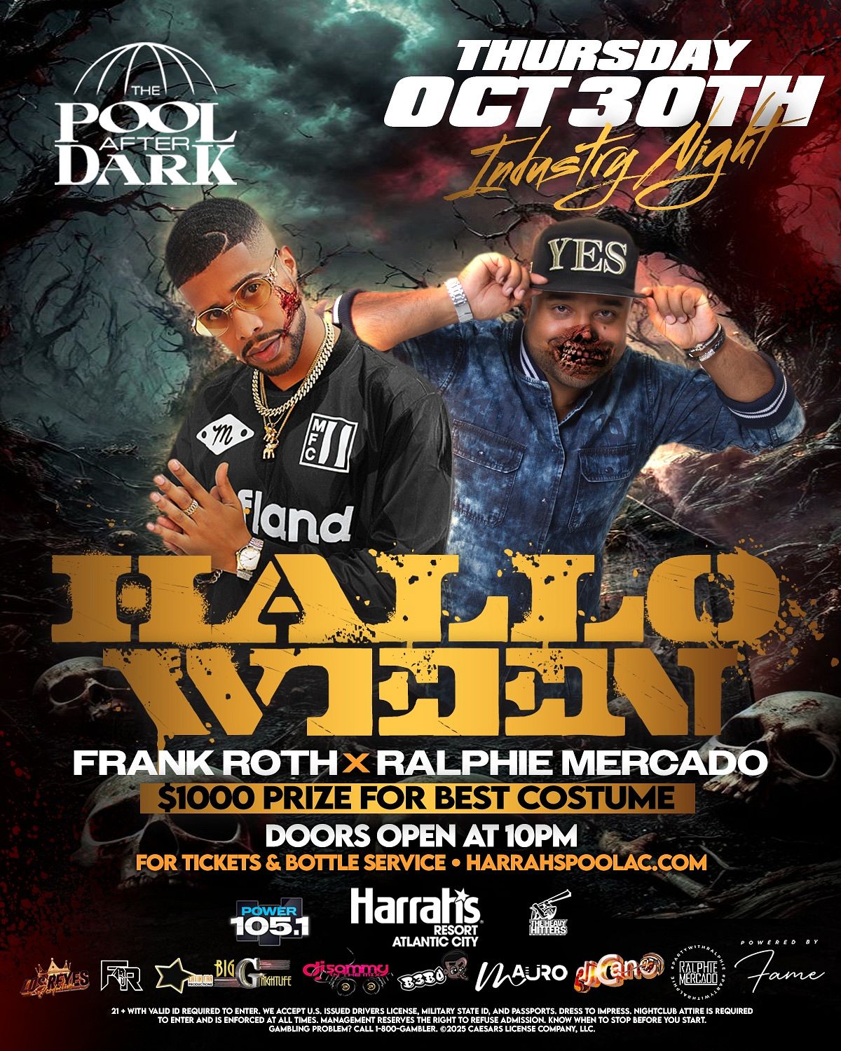 Industry Latin Night HALLOWEEN Party at The Pool After Dark Thursday, October 30, 2025