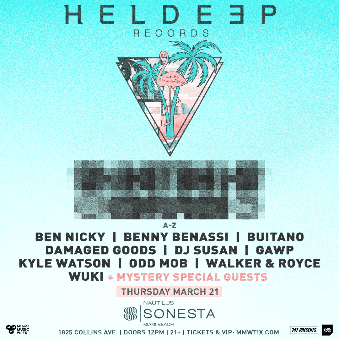 Heldeep Pool Party Tickets at Nautilus Sonesta Miami Beach in Miami ...