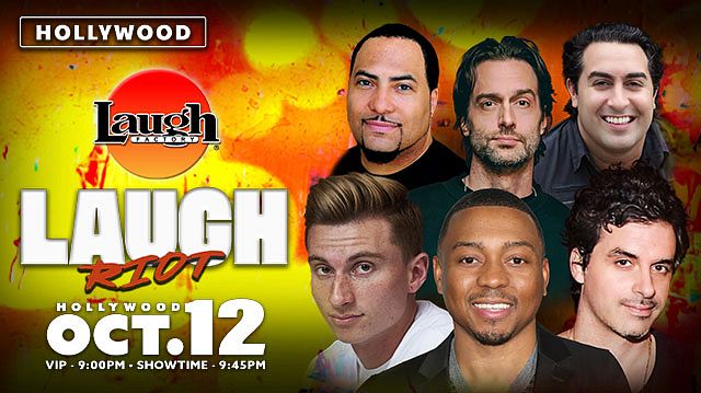 Laugh Riot Tickets at Laugh Factory Hollywood in Los Angeles by Laugh ...