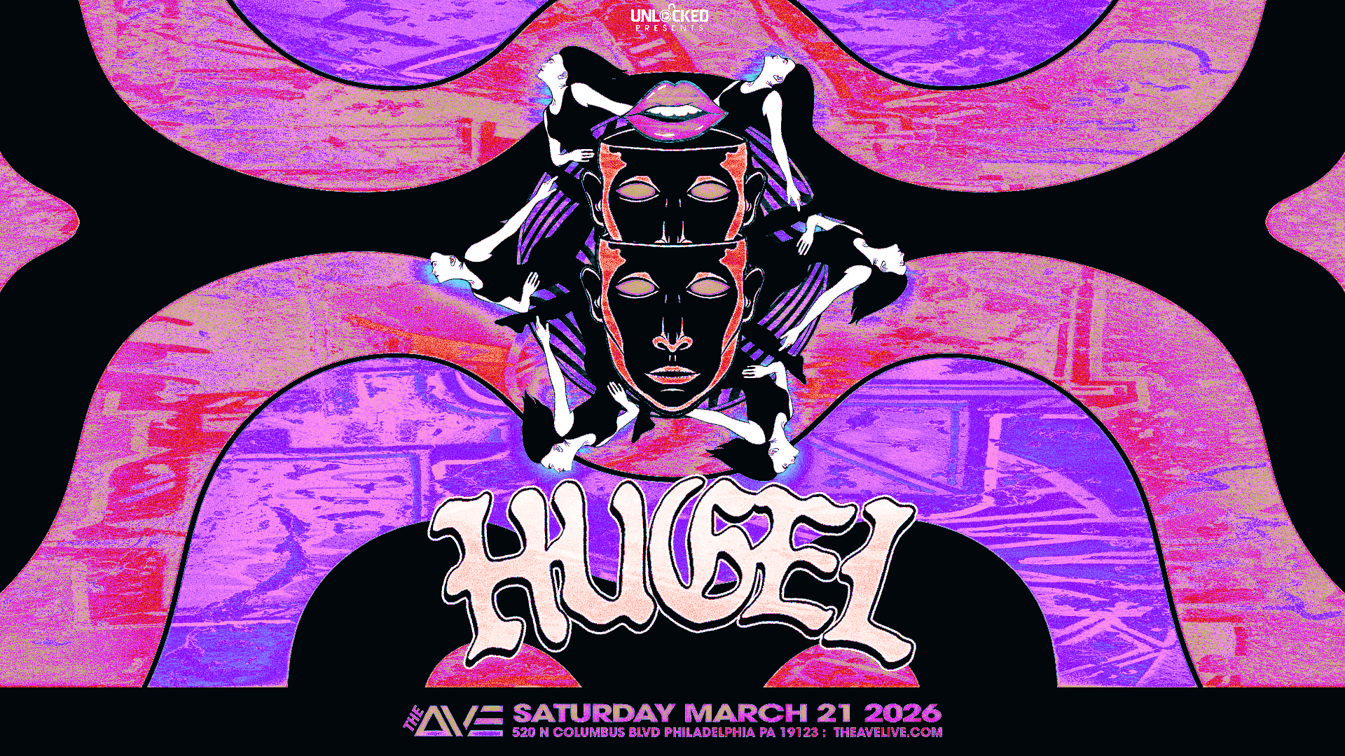 HUGEL Tickets at The Ave Live in Philadelphia by Unlocked Presents | Tixr