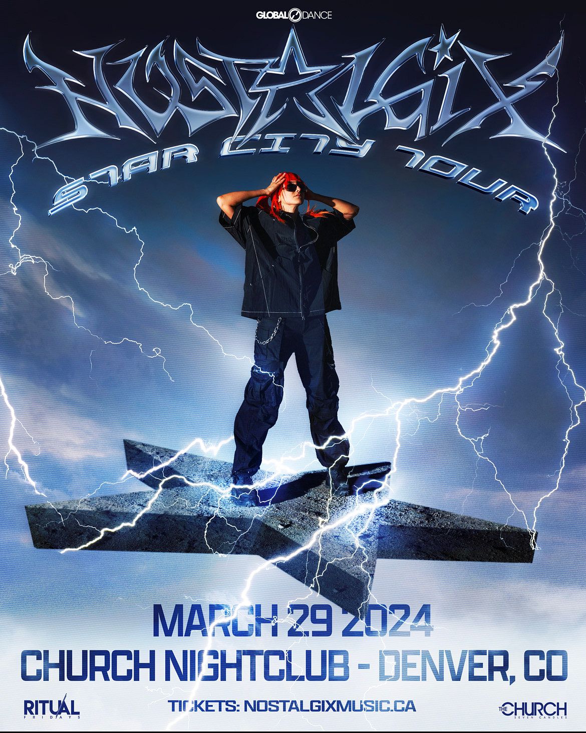 Nostalgix Tickets at The Church in Denver by The Church