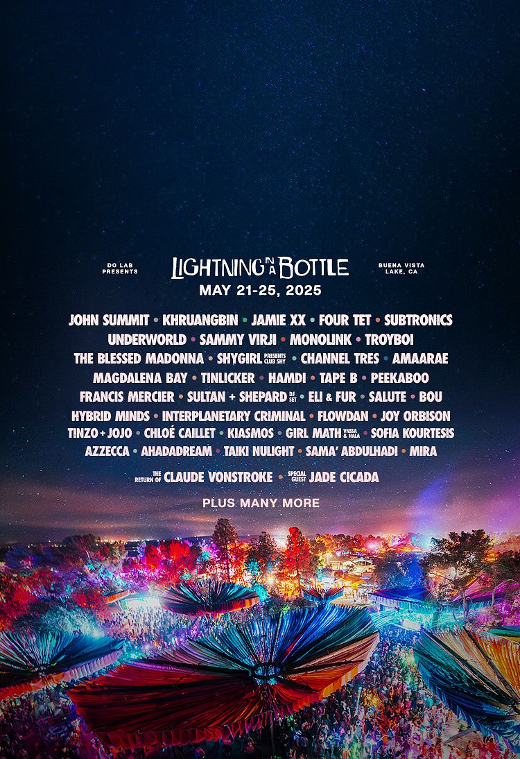 Lightning in a Bottle 2025 Tickets at Lightning In A Bottle, Buena