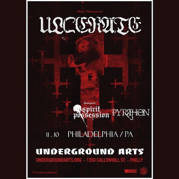 Ulcerate Tickets at Underground Arts in Philadephia by Underground