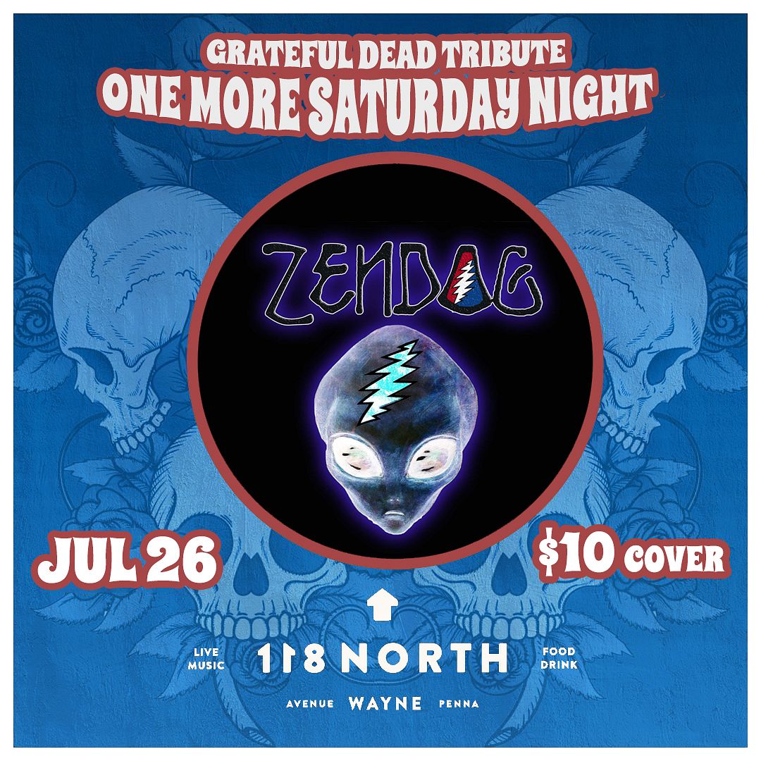 ZenDog: Grateful Dead Tribute Tickets at 118 North in Wayne