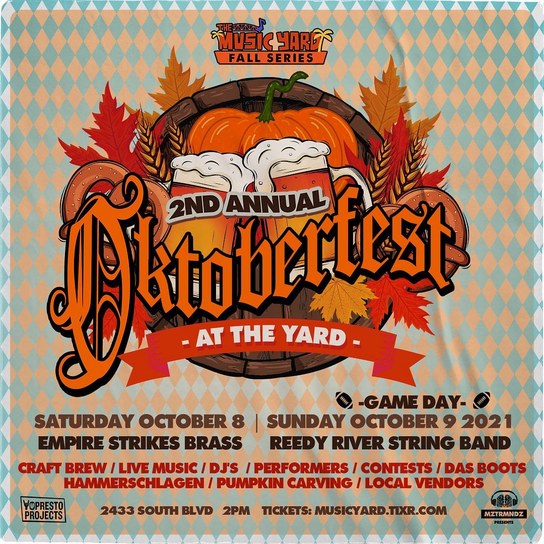 Oktoberfest The Music Yard Tickets at Music Yard in Charlotte by