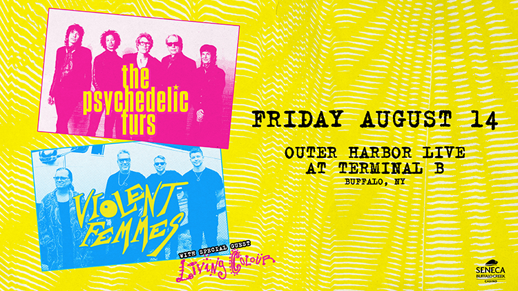 THE PSYCHEDELIC FURS / VIOLENT FEMMES Tickets at Outer Harbor Live