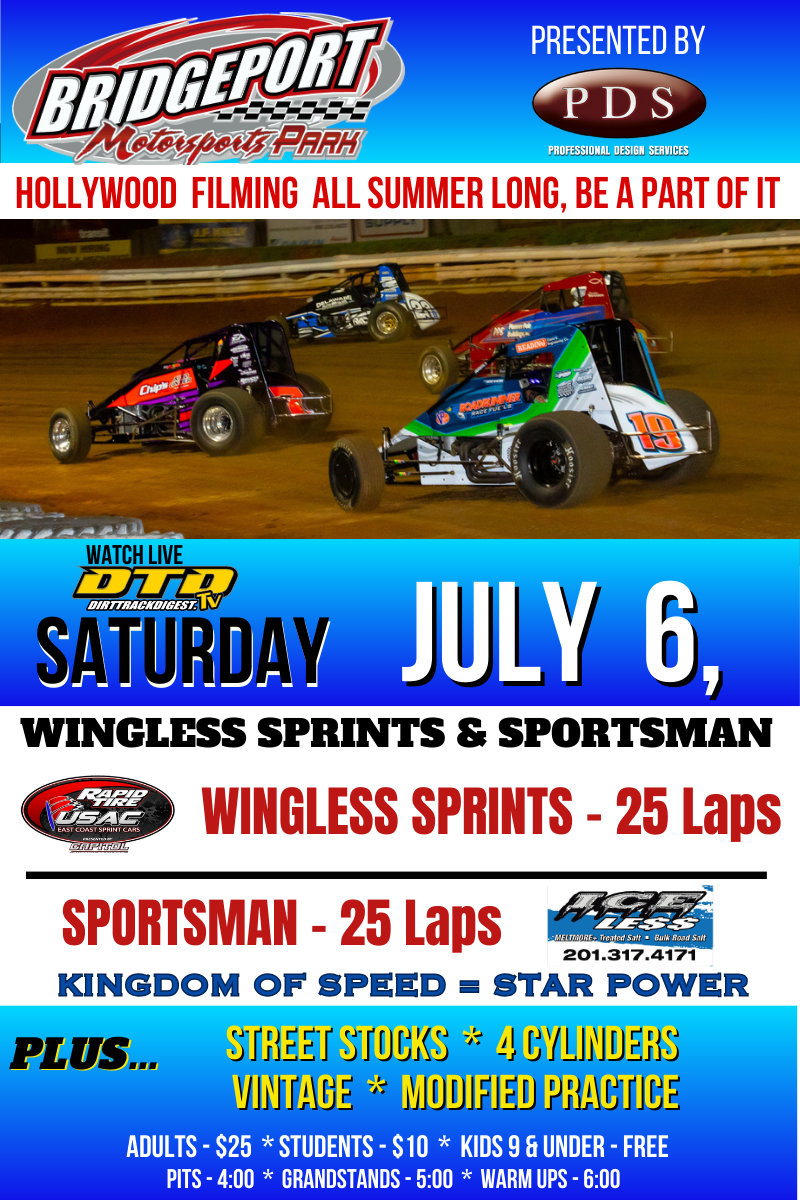 WEEKLY RACING: July 6th, 2024 Tickets At Bridgeport Motorsports Park In ...