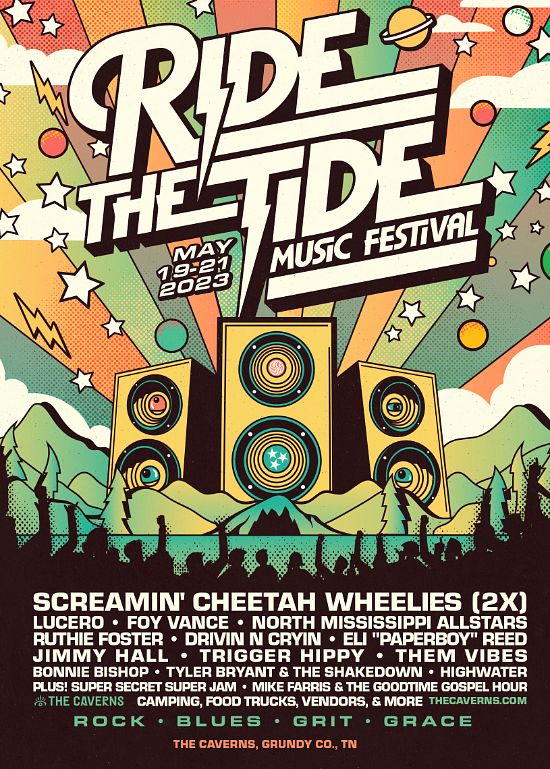 Ride The Tide Music Festival Tickets at The Caverns Amphitheater in