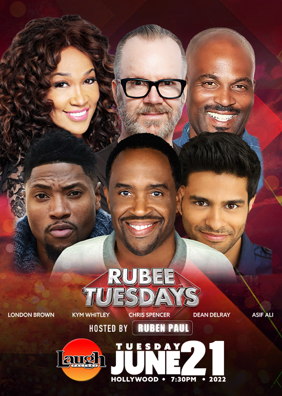 Rubee Tuesdays Tickets at Laugh Factory Hollywood in Los Angeles by ...